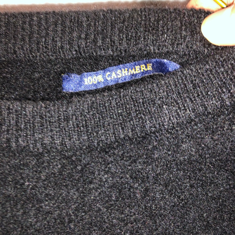 Black Cashmere Sweater